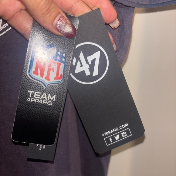 ’47 Brand Dallas Cowboys Size Large Graphic Tee Shirt NFL NWT $40 Distressed - Picture 5 of 7